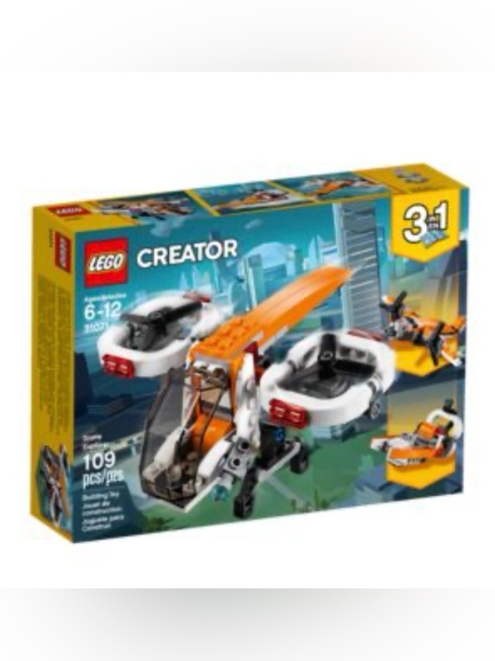 LEGO 31071 Drone Explorer is a Creator 3-in-1 set new in sealed box retired